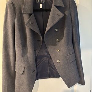 Armani Jeans Women's Grey Blazer